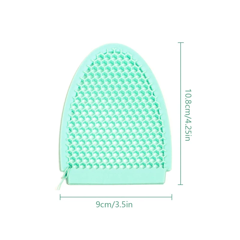 Double-Sided Manual Facial Cleansing Brush Silicone Scrubbers Food Grade Deep Wash Pores Shrink Dead Skin Exfoliating