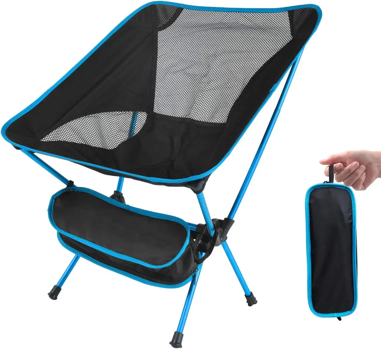 

Detachable Portable Folding Moon Chair Outdoor Camping Chairs Beach Fishing Chair Ultralight Travel Hiking Picnic Seat Tools