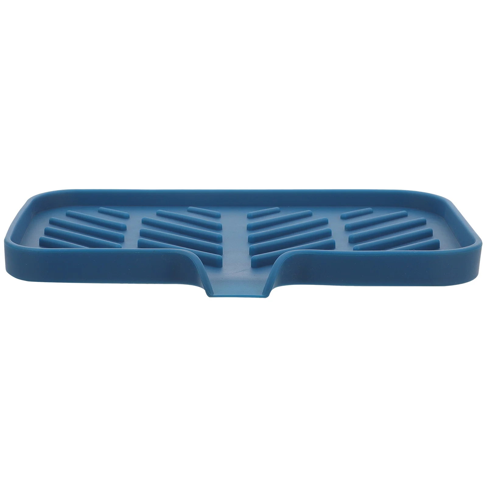 

Silicone Sink Storage Rack 45 Degree Slope Drain Basket For Kitchen Sink Non-Stick Oil Stain Easy Clean Multi-Purpose