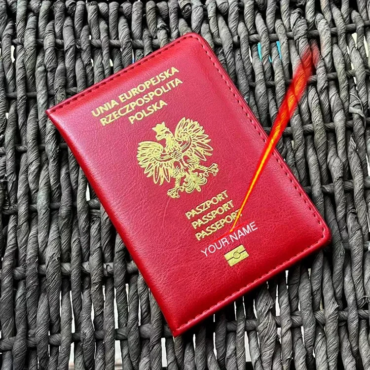 Poland Polish Passport Cover Travel Accessories Passport Case Na Dokumenty Etui Na Paszport Okładka