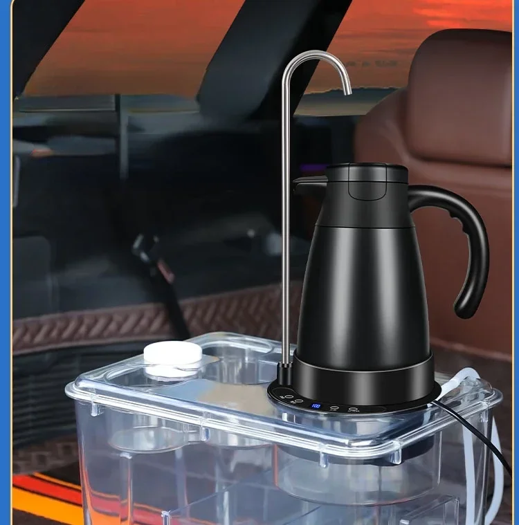 Vehicle mounted water dispenser, 24V truck electric kettle, 12V universal kettle, large vehicle heating device