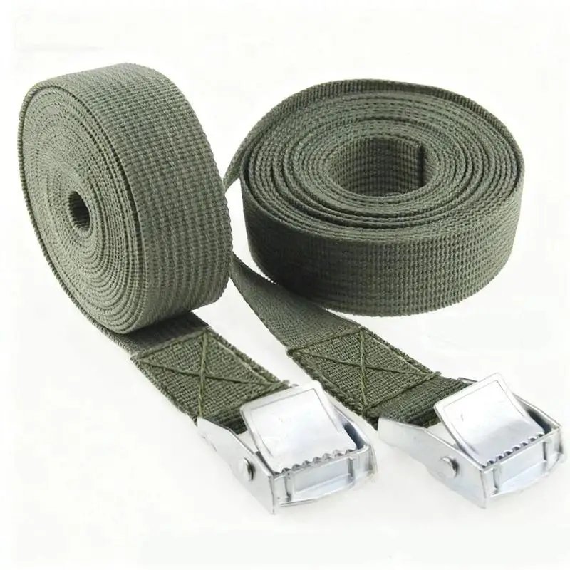 1Pcs Buckle Tie Down Belt Cargo Straps 1/2/3/4/5 Meters For Car Motorcycle Bike Strong Metal Buckle Ratchet Tow Rope For Luggage