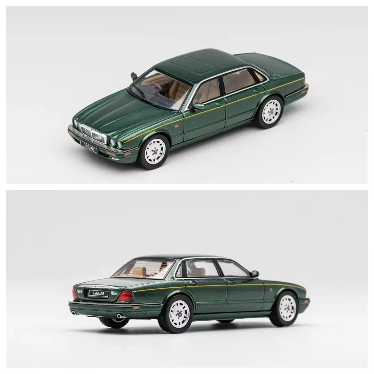 

GCD 1:64 XJR (X300)/XJ (X300) Green Diecast Metal Car Collection Limited Edition Hobby Toys