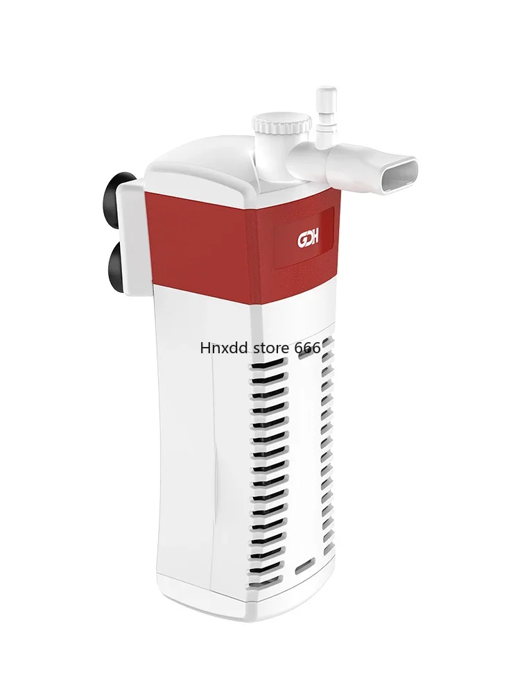 Pompa submersible teroksigen kecil terpasang di dinding dengan oksigen