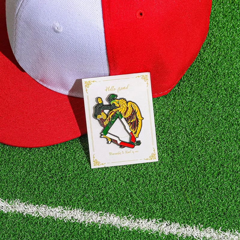 Creative Lady of Guadalupe Saint Enamel Pins Baseball Caps Brooches Backpack Lapel Badge Accessories Gift for Friends Wholesale