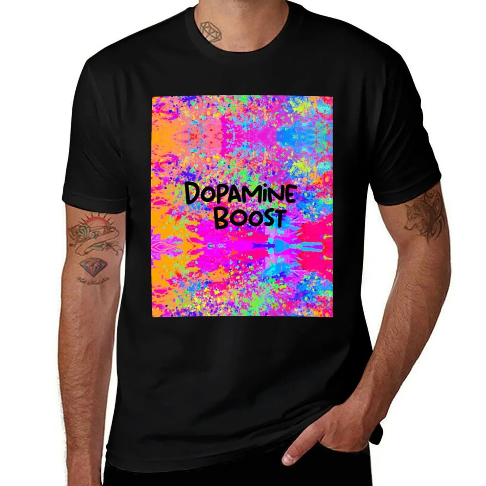 

Dopamine Boost T-Shirt summer tops baggy shirts summer top mens big and tall t shirts
