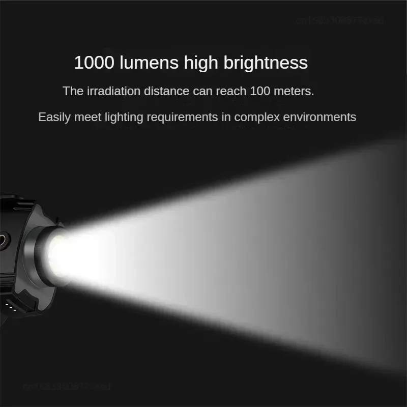 Xiaomi BEEBEST Multifunctional Powerful Light Headlamp Outdoor Camping Headlight Multifunctional Zoom Head Lamp Head Flashlight