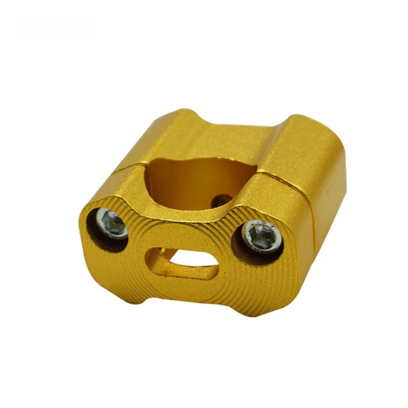 Universal Motorcycle Handlebar Risers Clamp - CNC 22mm-28mm Fat Bar Conversion & Heighten Mount