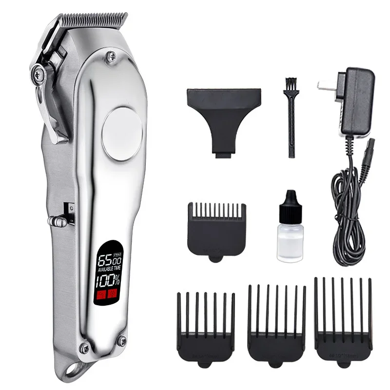 

High-end Exquisite Hair Trimmer for Men Household Convenient USB Charging with Powerful Battery Hair Clipper