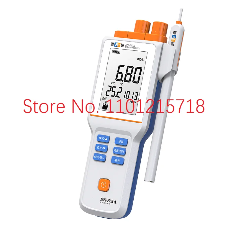 JPB-607A Portable Dissolved Oxygen Analyzer with DO-957-Q Dissolved Oxygen Electrode [Latest Upgrade Version]