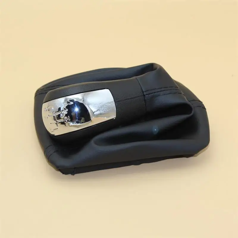For Skoda Octavia 2 A5 A6 2004 2005 2006 2007 2008 2009 2010 2011 2012 2013 5 / 6 Speed Gear Lever Stick Shift Knob Leather Boot