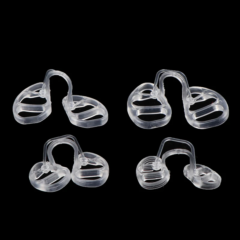 4Pcs/box Anti Snoring Apnea Nose Clip Breathe Aid Silent Snore Device Sleeping Equipment Snoring Stop Tool Relieve Snoring Night