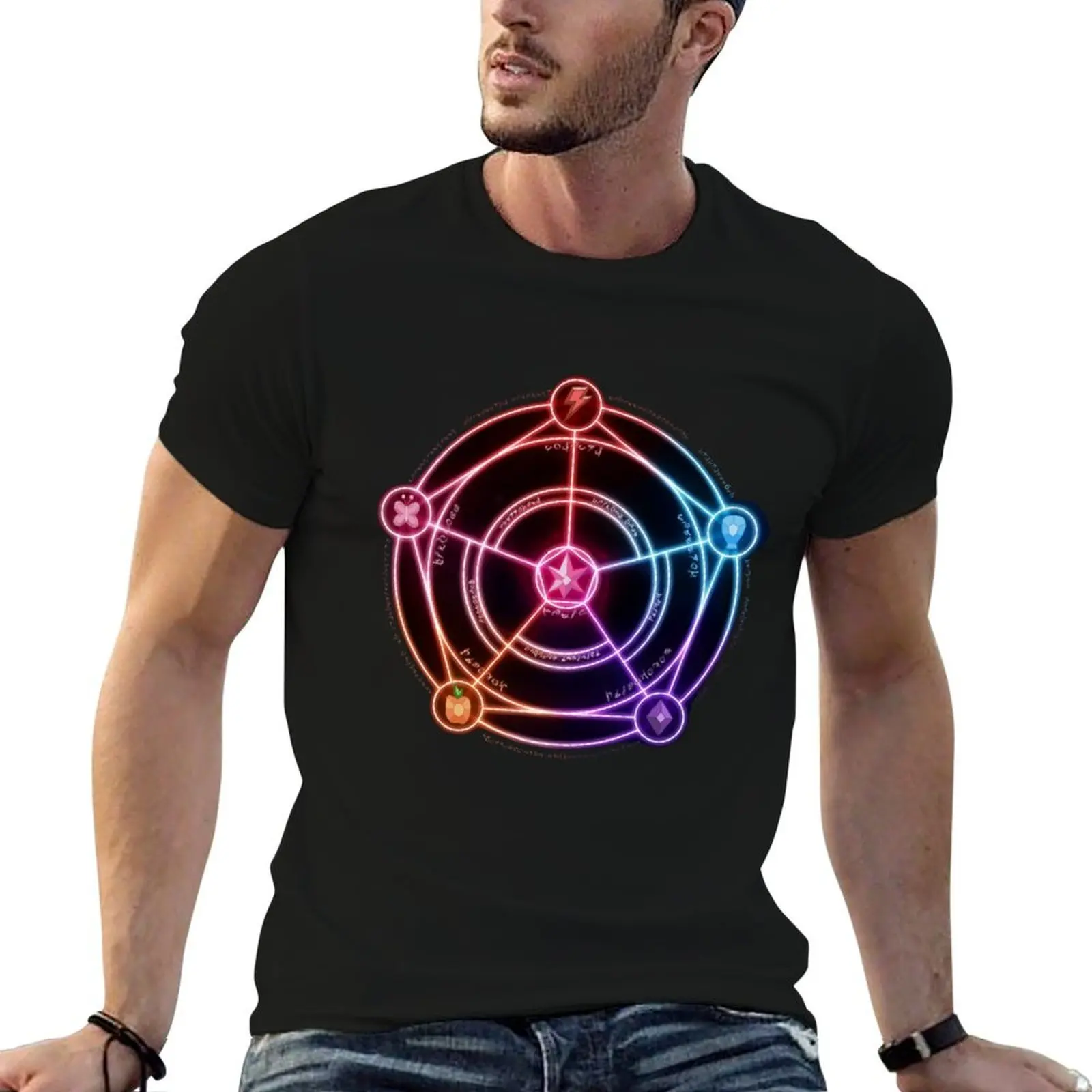 

Elements of FMA T-Shirt t shirt man luxury anime tshirt t shirts for man pack cotton T-shirt
