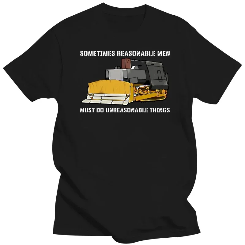 Killdozer Reasonable Men T-Shirt oversized t shirt  harajuku men clothing  streetwear  graphic t shirts  vintage t shirt  M-5XL