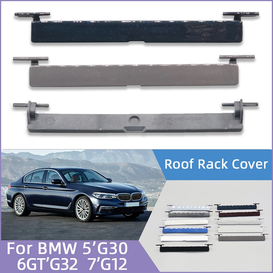 For BMW 5 G30 M5 F90 6GT G32 7 Series G12 Running Water Strip Cover Cap Plate Roof Rack Cover Cap Shell 51137443691