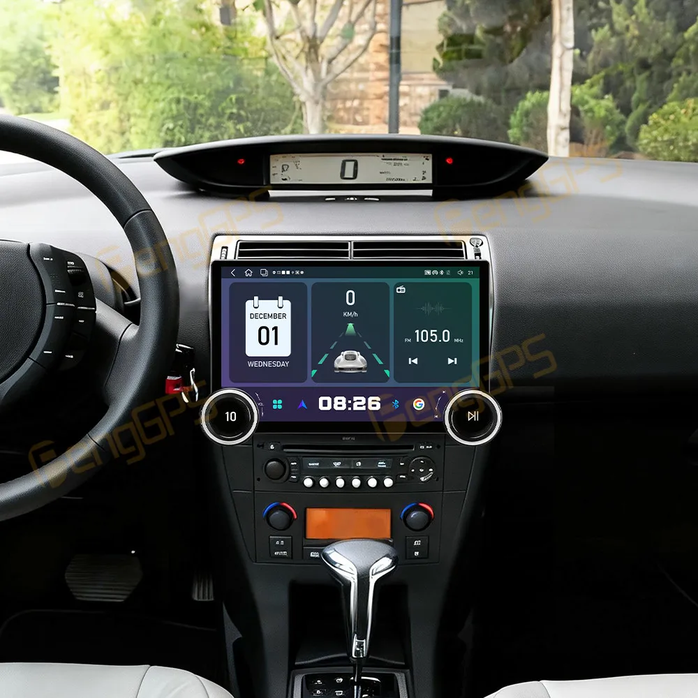 For Citroen C4 2004-2009 Android Car Radio Multimedia Video Player Wireless Carplay Autoradio Stereo GPS Navigation Head Unit