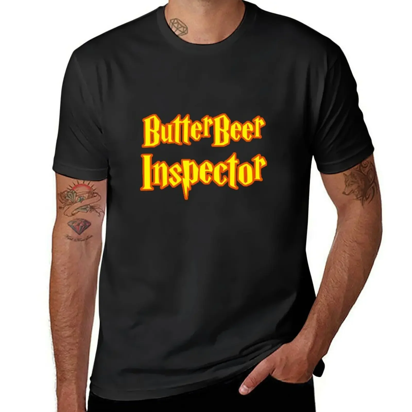 

ButterBeer Inspector T-Shirt aesthetic clothes vintage t shirts plain white t shirts men