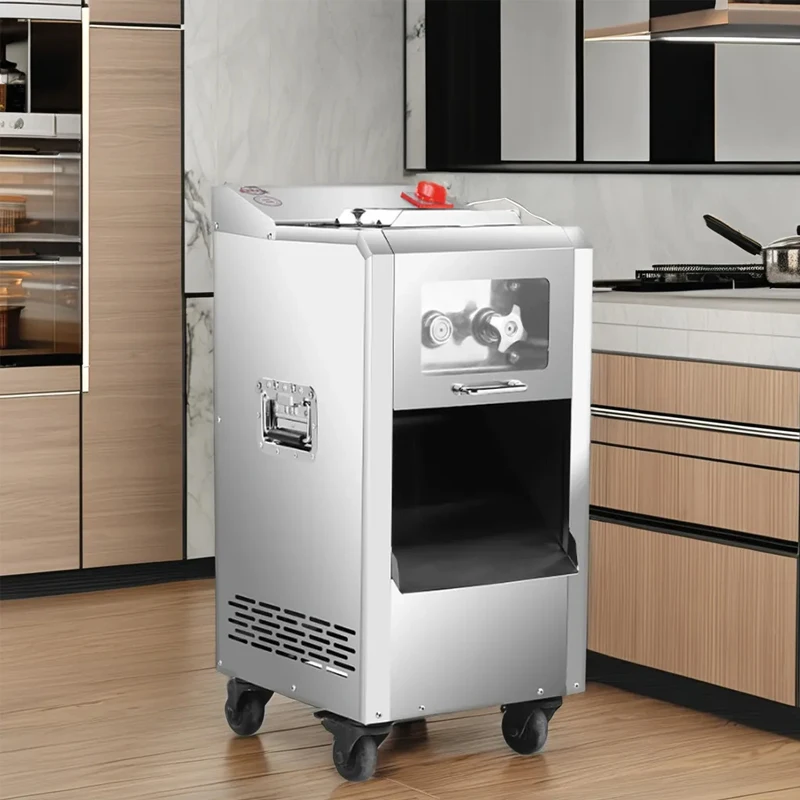Commercial Electric Stainless Steel Beef Slicer Meat Cutter Food Shredder Machine for Restaurant Kitchen