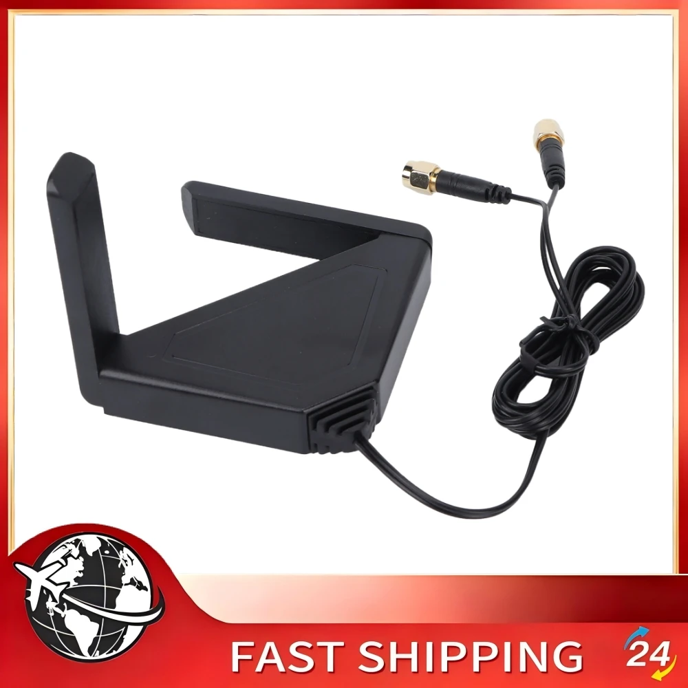 

Qiilu Dual Frequency External Antenna 2.4G/5Ghz External Antenna Matching RP SMA Connector Network Card Adapter Router Parts