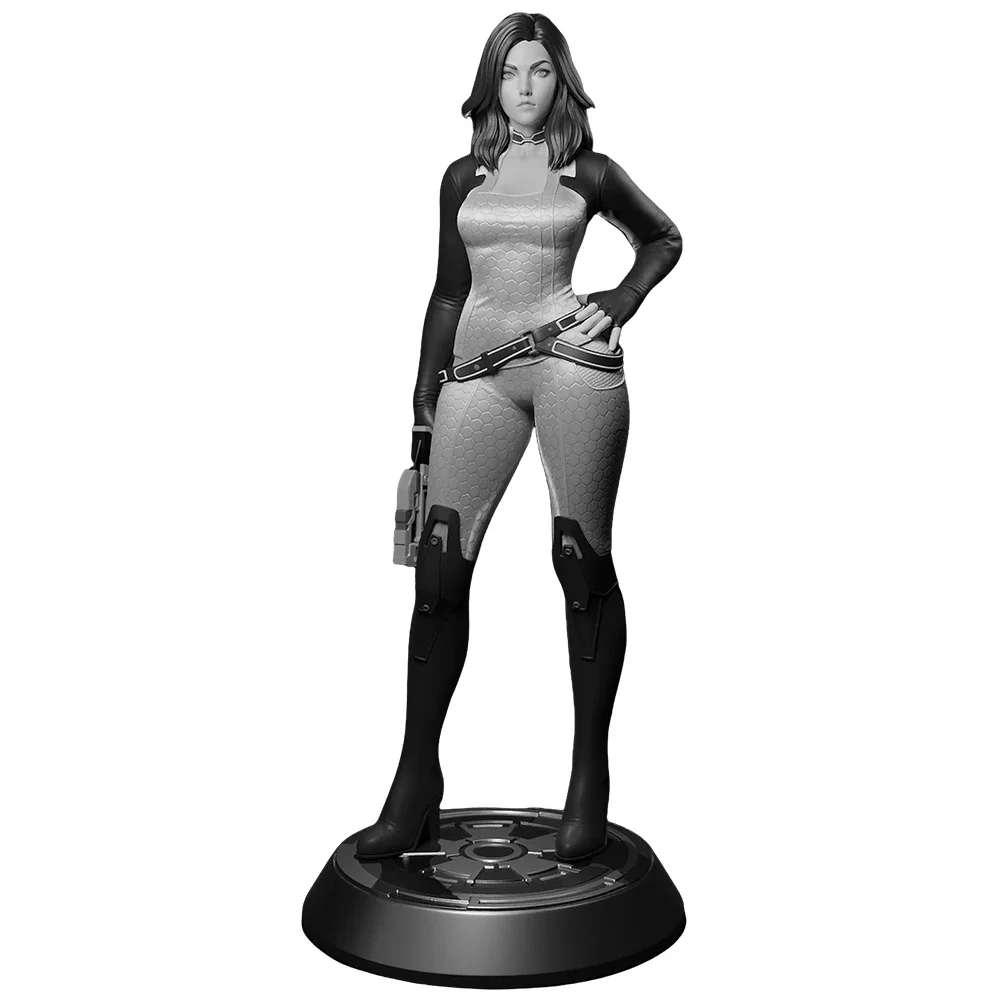 Miranda Lawson Figure 1:24 Miniature Figure Resin Model Kit Unpainted Plastic Model Kit A772