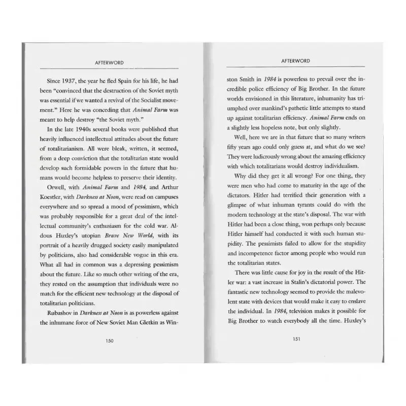 O Romance Inglês Clássico, Animal Farm, Animais, George Orwell, em Brochura