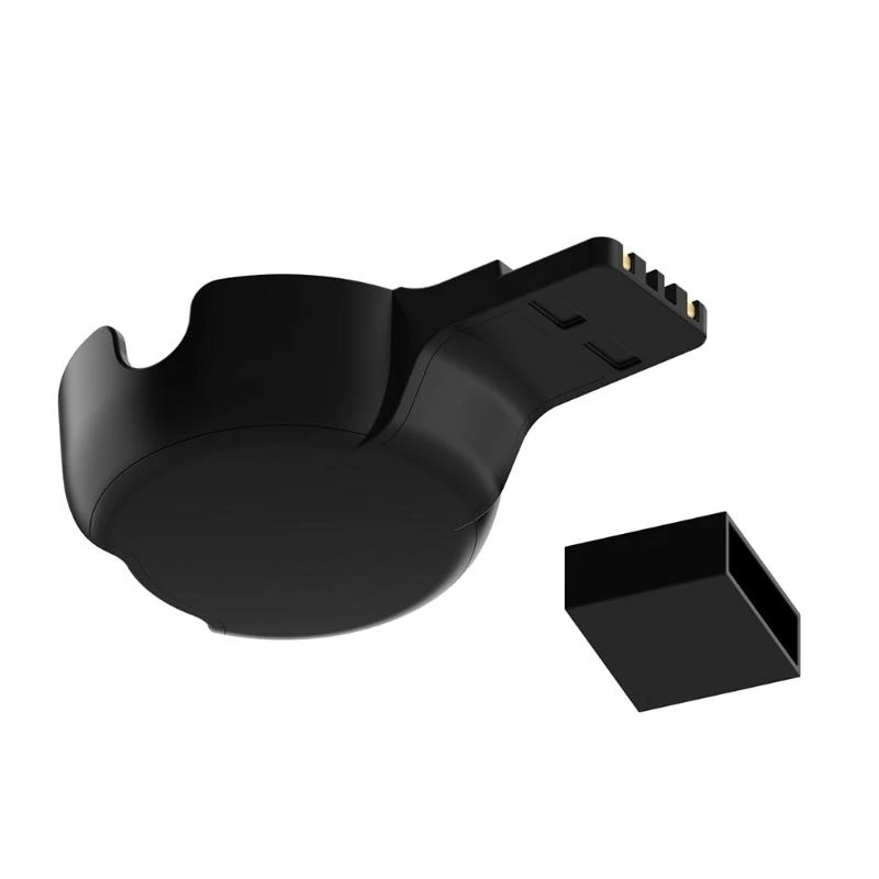 HX6A Black Charging Cable USB Stand for Polar Verity / OH1 Watch