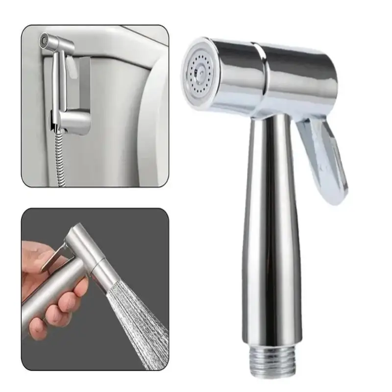 NEW Sprayer  Hand Protable Toilet Holder Handheld Faucet Home Bathroom Shower Head Self Cleaning