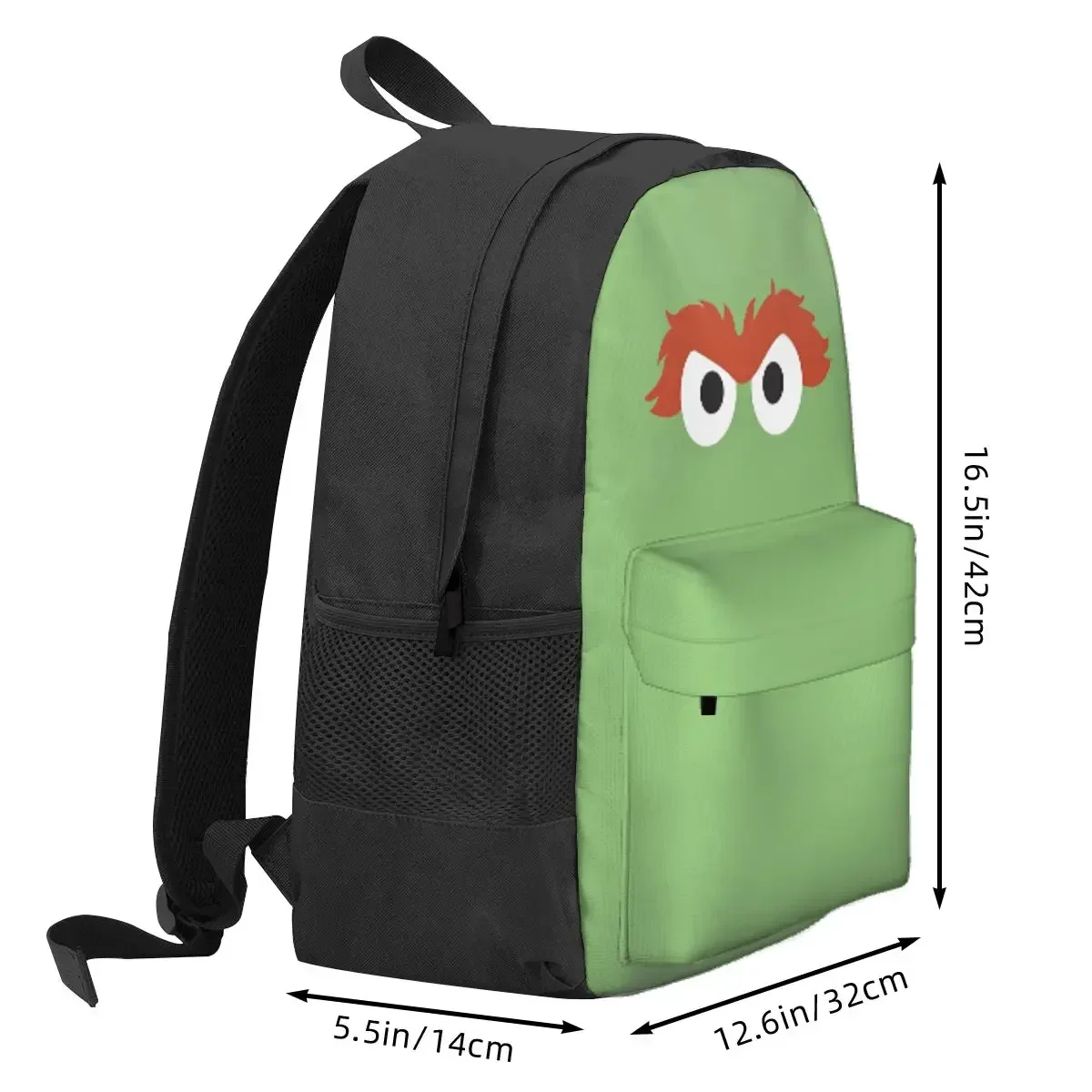 Sesame Street Backpack Daypack Large Capacity Kids BookBag School Bag Shoulder Bags for Men Women