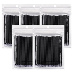 500/1000PCS Eyelash Brushes Crystal Swab Microbrushes Eyelash Extension Brush Grafting Lash Removing Applicators Makeup Tool