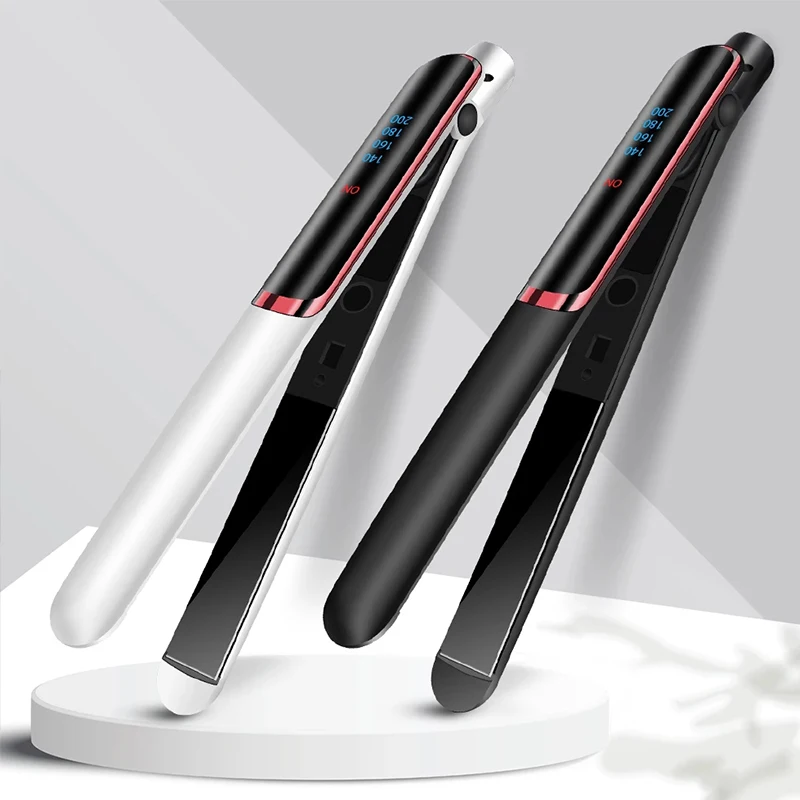 Hair straightener - Ceramic heating, adjustable temperature - Dual-function styling tool - Suitable for use in hair salons - view 6