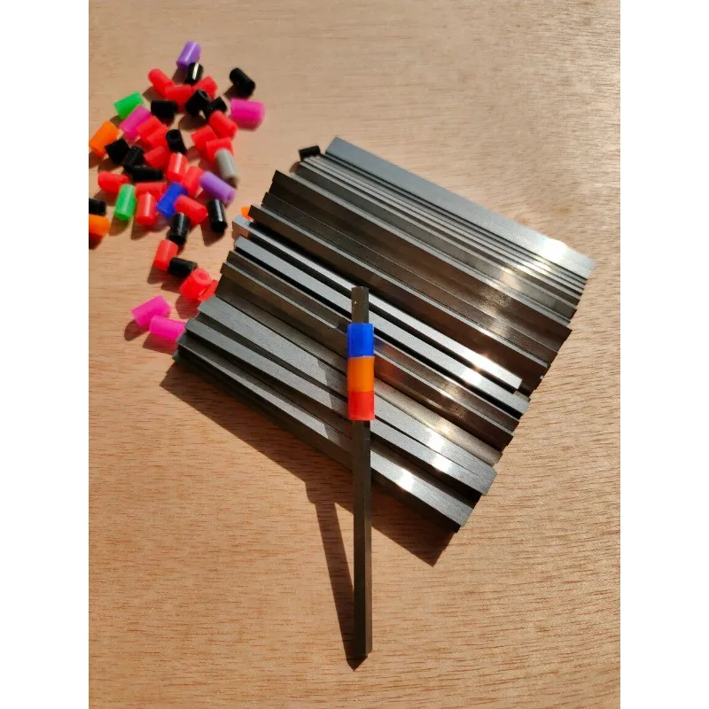 Carved gold square knife strip/high cobalt hardness and high toughness tungsten steel material/length 65mm/2.35x2.35knife strip