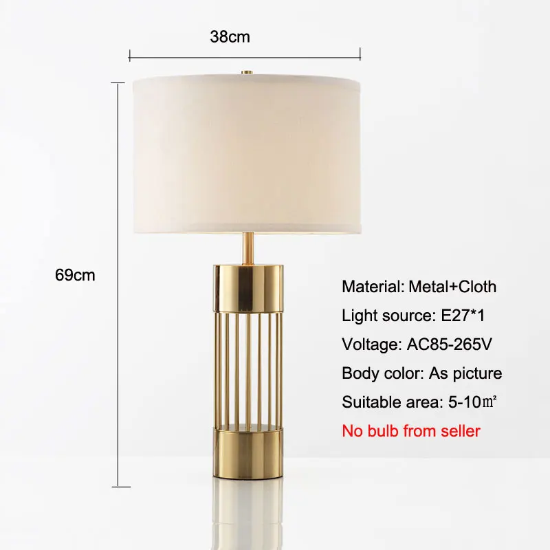 Post Modern Table Lamp Creative Metal Bedside Lamp Designer Simple Model Room Decorative Table Lamp Nordic Wind Night Light