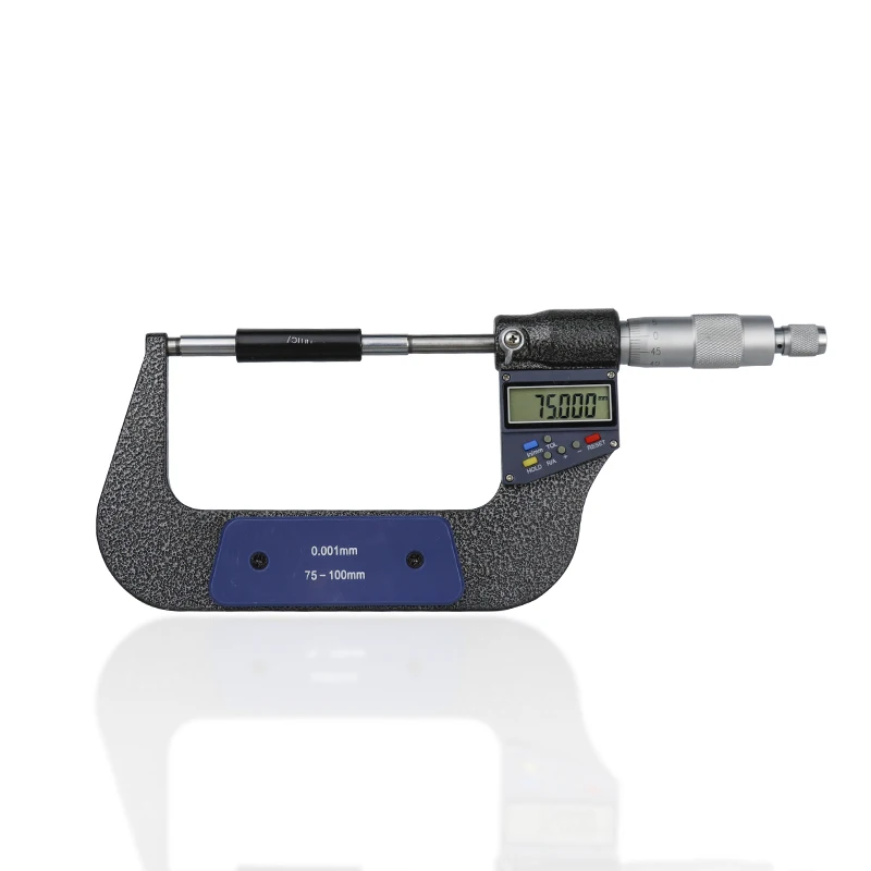 Digital Mircometer 0-25/50/75/100mm Accuracy 0.001mm Digital Caliper for Out Diameter Measuring Tool Outside Mircometer