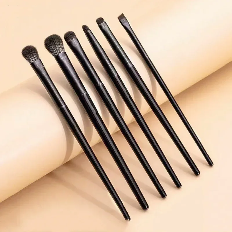 5/6pcs Eye Makeup Brushes Set Eyeshadow Brush Eyebrow Contour Eyeliner Brush Women Eyes Cosmetic Blending Detail Make Up Tools