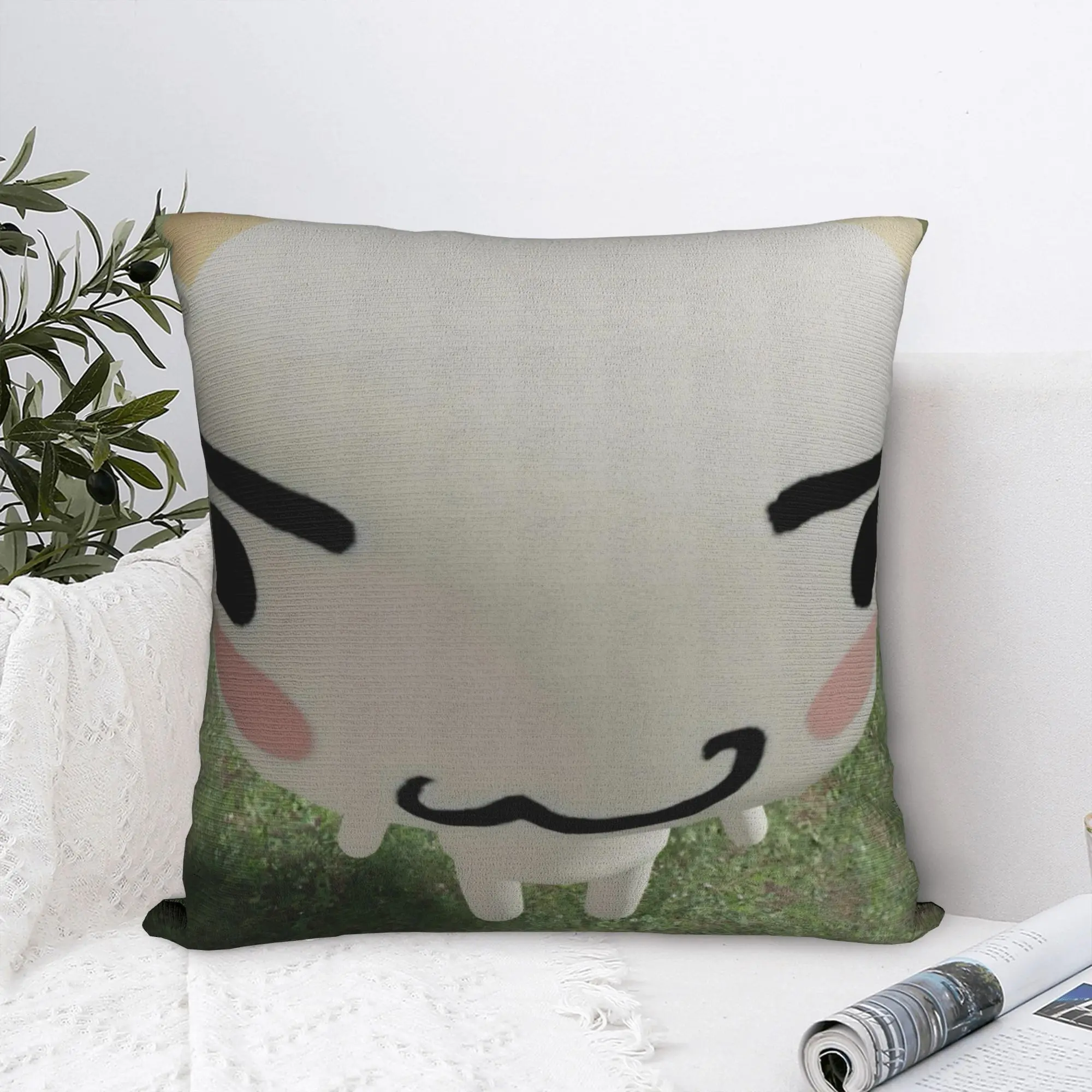 Toro Inoue Cat Square Pillow Case Kawaii Neko Cushion Cover Awesome Polyester Decorative Pillowcase for Home 40*40cm