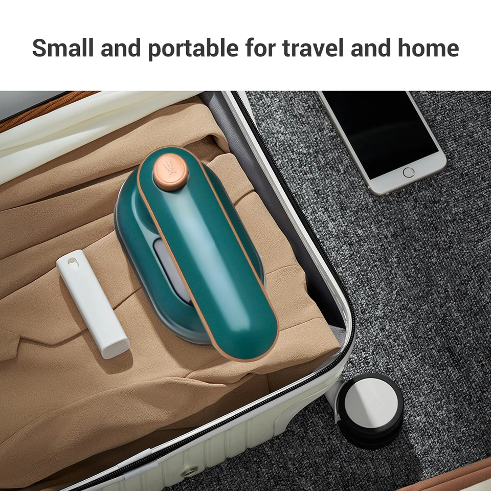 Tragbarer Reisedampfer 1200 W – Hand-Dampfbügeleisen Mit LCD, 6 Modis, 120 Ml Tank, Klappbarer Griff, Schnellaufheizung, Für Zuhause & Reisen
