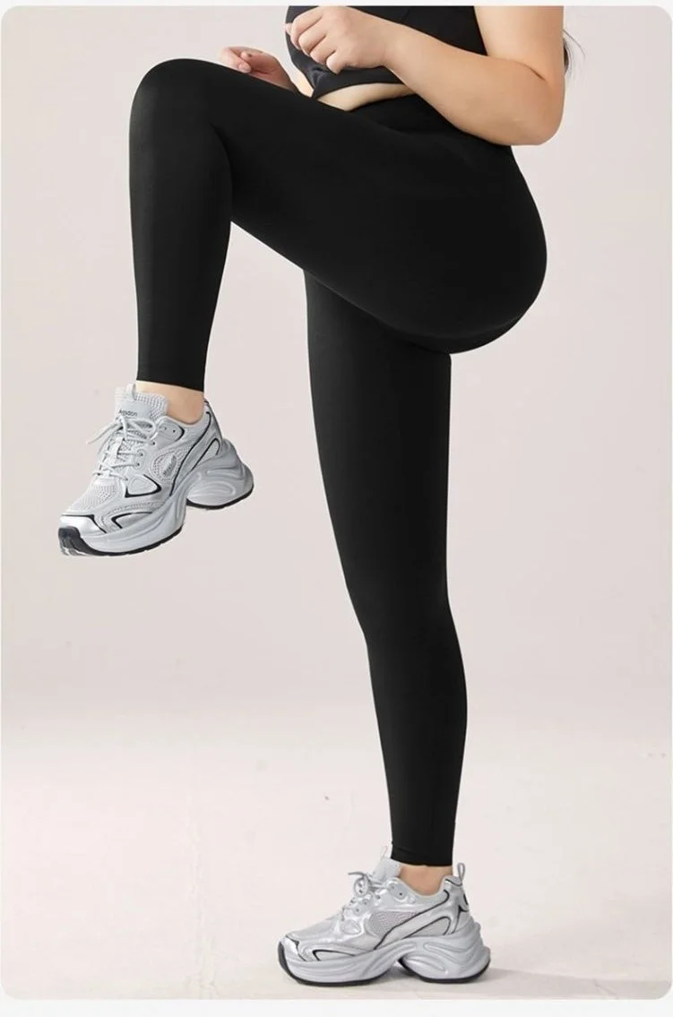 Yoga Pants Dark Green Women Charcoal Fluff Lace Up Polar Flocking Club  Feel Apparel Tight Fitting Cute Embroidered Lining