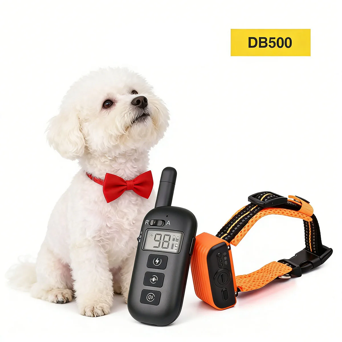 

Dog Bark Collar Dog Training Collar with Remote IPX7 Waterproof Rechargeable E-Collar for All Breeds with 3 Training Modes