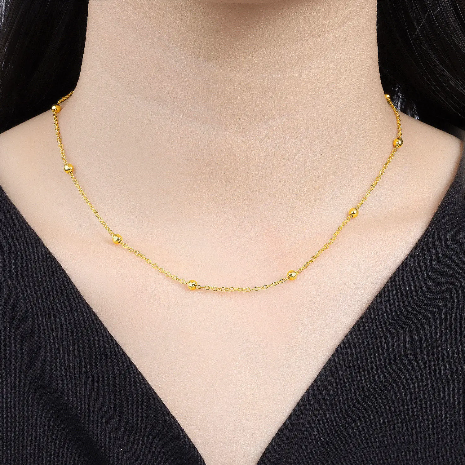 Orstarry S925 Sterling Silver  - Pearl Trim Chain recension och pris