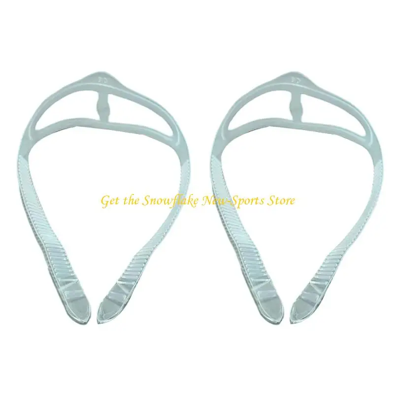 E56D 2Pack High Performances Snorkels Gear Headbands Durability Swimming Goggles Band for Ocean Pool Use