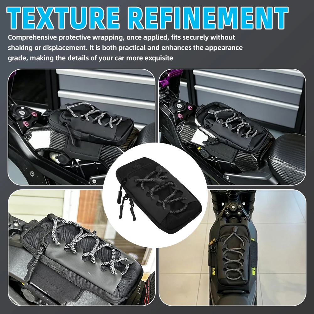 Motorcycle Front Frame Bag Storage Bag Battery Bag For SurRon Sur Ron Light Bee Lightbee X S Segway X160 X260 Electric Dirt Bike