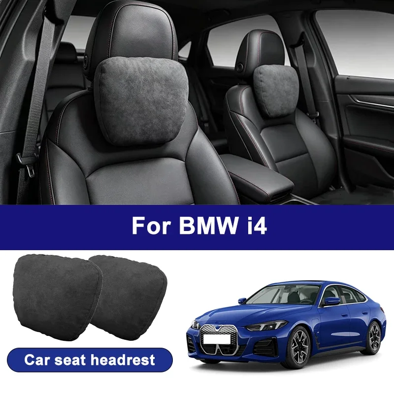 

For BMW i4 car headrests, soft universal adjustable car seat pillows, car neck pillow cushions, car accessories