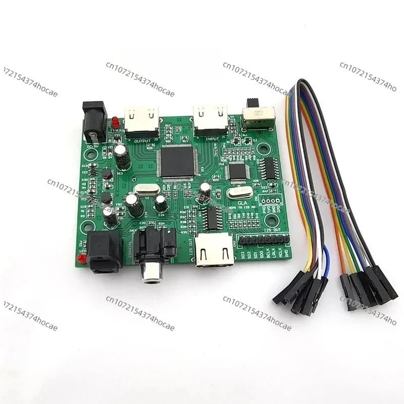 Separate and extract audio 7.1 channels I2S/DSD/HBR/fiber/coaxial