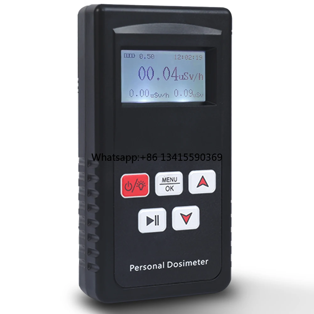 

Personal Dosimeter, Beta Gamma X-ray Radiation Meter monitr, Tube Sensor, Nuclear Radiation Detector, Geiger Counter