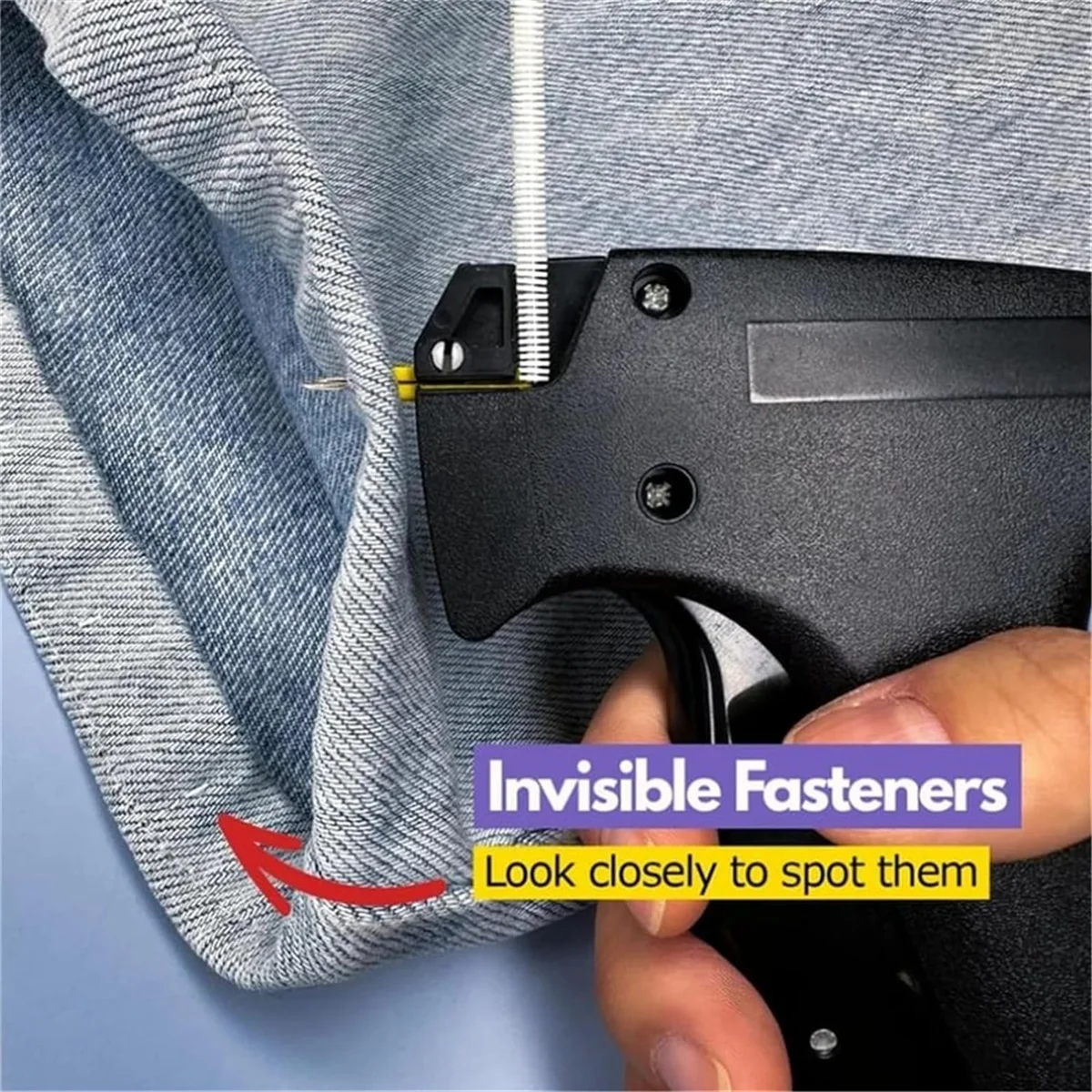 เครื่องซ่อมเสื้อผ้าด่วน, ปืนตควิลท์, MINI Stitch-hemming-Gun สำหรับเสื้อผ้า