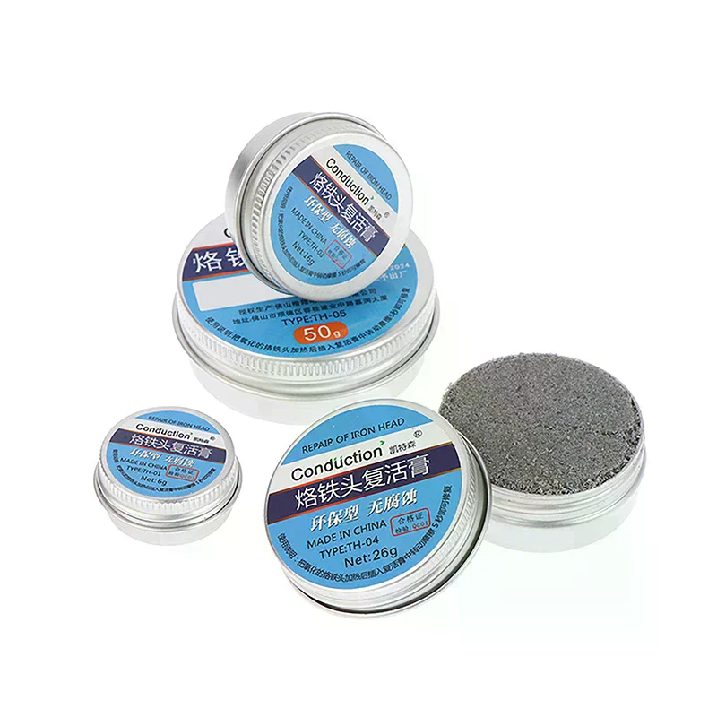 Soldering Iron Tip Refresher Non-stick Tin Solder Cream Clean Paste Iron Head Cleaning Paste Repair Tools