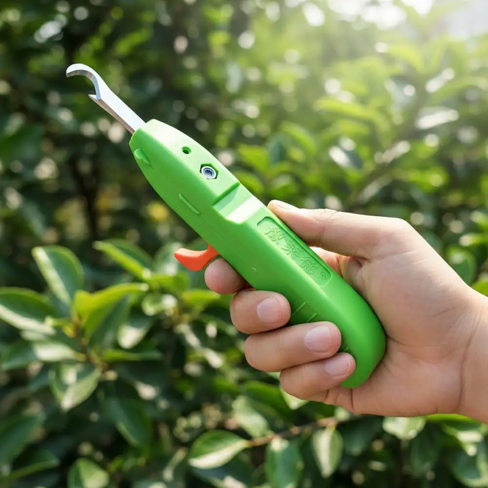 Fruit And Vegetable Picking Shears Garden Pruning Scissors Curved Blade Harvester Tool For Grape Pepper Harvesting - view 3