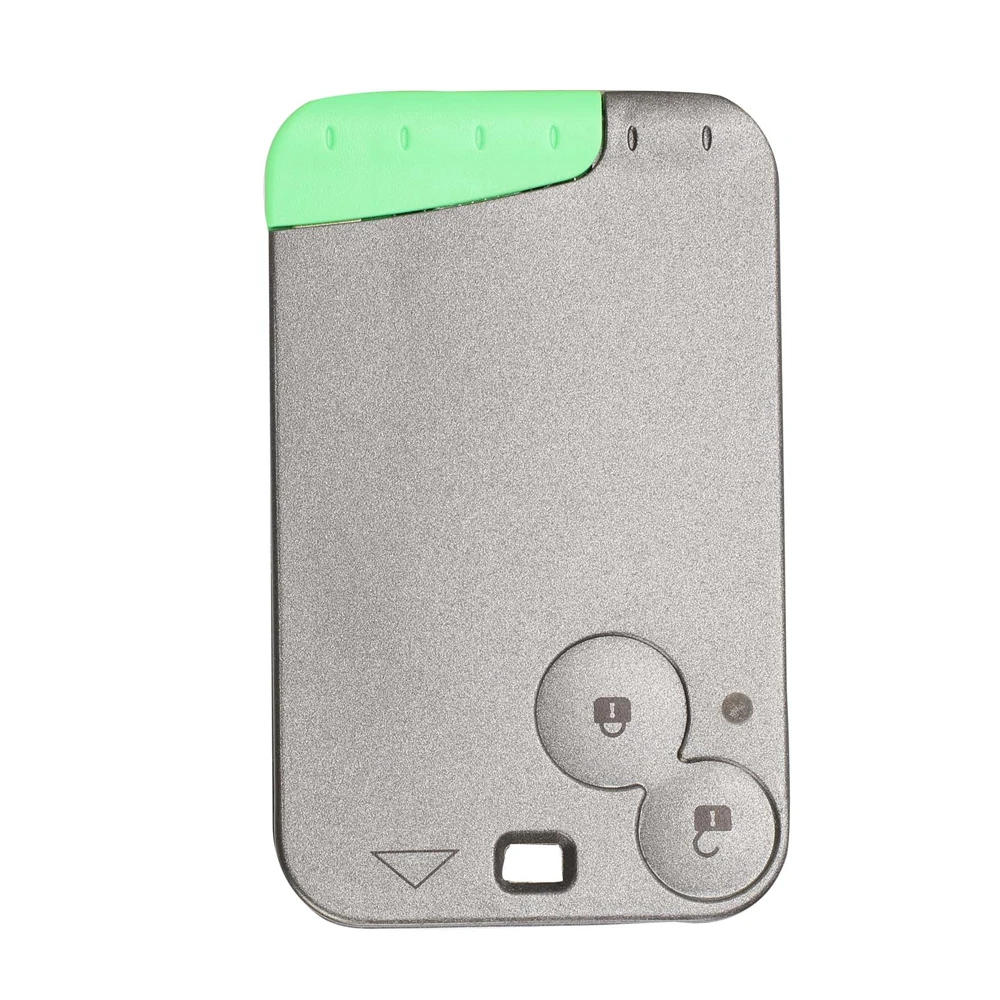 jingyuqin New 5pcs 433 MHz PCF7947 Chip 2 Button Remote Card Smart Car Key For Renault Laguna Espace Velsatis Uncut Blade