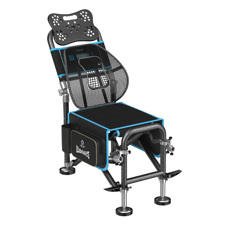 Folding Fishing chair, multi-functional recliner, multi-terrain