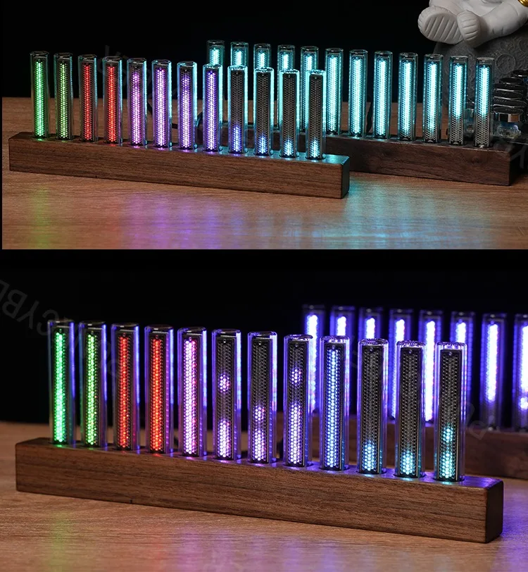 Imagem -05 - Led Audio Spectrum Lights For Room Music Light Atmosphere Lights Decoração de Mesa Jogos Presentes Esports